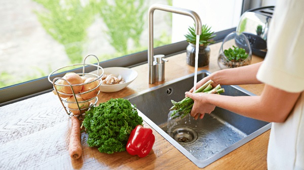 vệ sinh an toàn thực phẩm trong phòng bếp