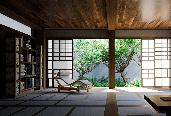 Phong cách thiết kế Nhật Bản và cửa Shoji