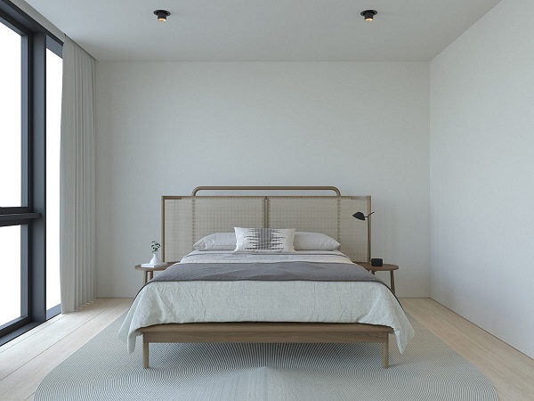 Giường ngủ thiết kế đậm chất Mid- Century Modern cổ điển, đẹp mắt