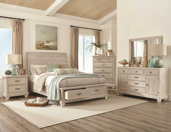 Phòng ngủ theo phong cách thiết kế đồng quê