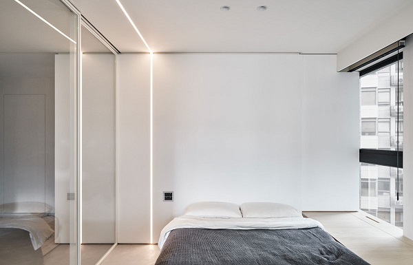 Phòng ngủ thiết kế đơn giản, gọn gàng