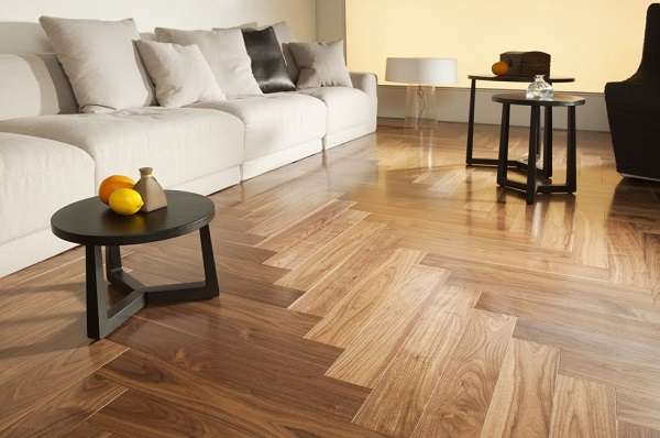Sàn gỗ tự nhiên cho phòng khách