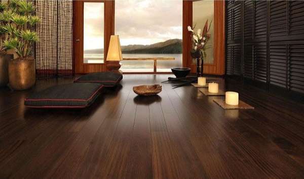 Sàn gỗ tối màu
