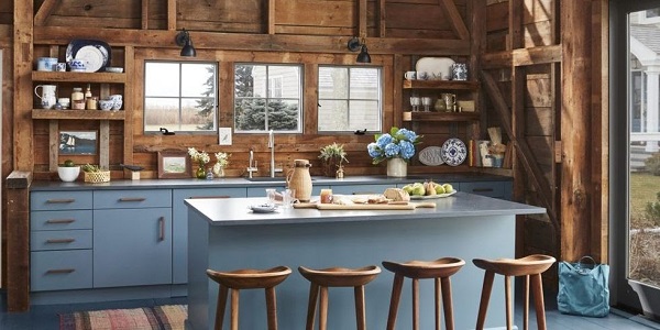 13 nội thất gỗ giúp thay đổi không gian bếp