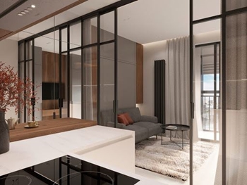 Ý tưởng thiết kế nội thất chung cư nhỏ tại Moscow