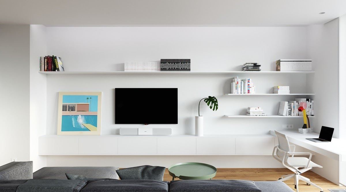 Hình ảnh của Thiết kế nội thất chung cư đẹp với tông màu trắng