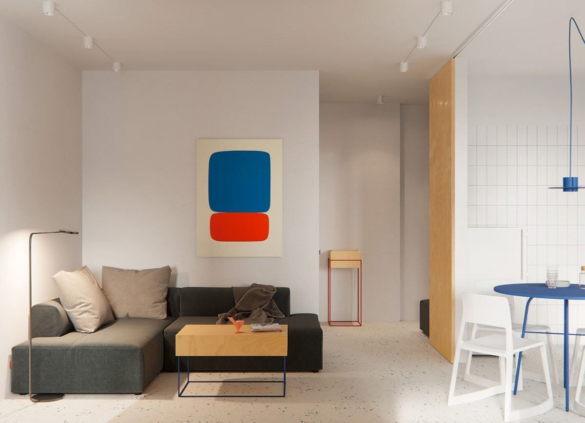 Hình ảnh của Thiết kế nội thất chung cư đẹp với tông màu trắng