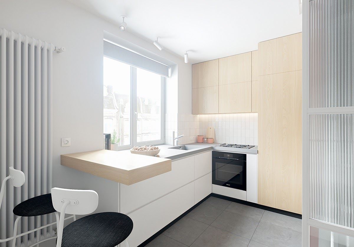 Hình ảnh của Thiết kế nội thất chung cư đẹp với tông màu trắng