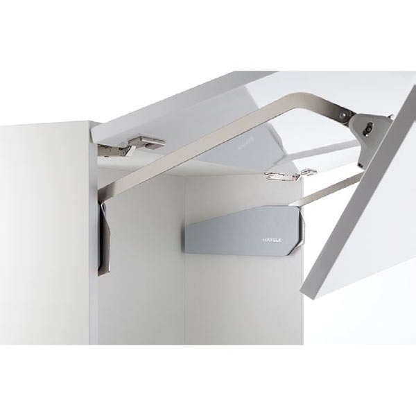 Bộ tay nâng FREE FOLD SHORT Hafele 493.05.894, trắng