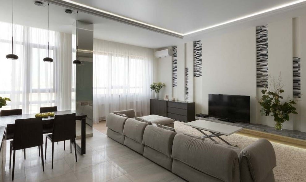 Hình ảnh của Nội thất chung cư rộng rãi dành cho các gia đình