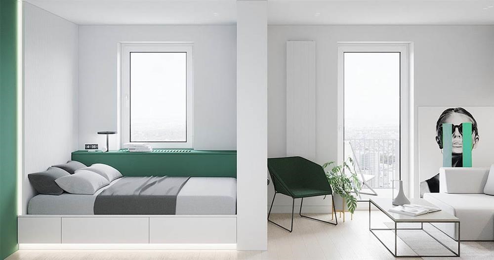 Hình ảnh của Tham quan nội thất chung cư dưới 30m2 tại Ba Lan