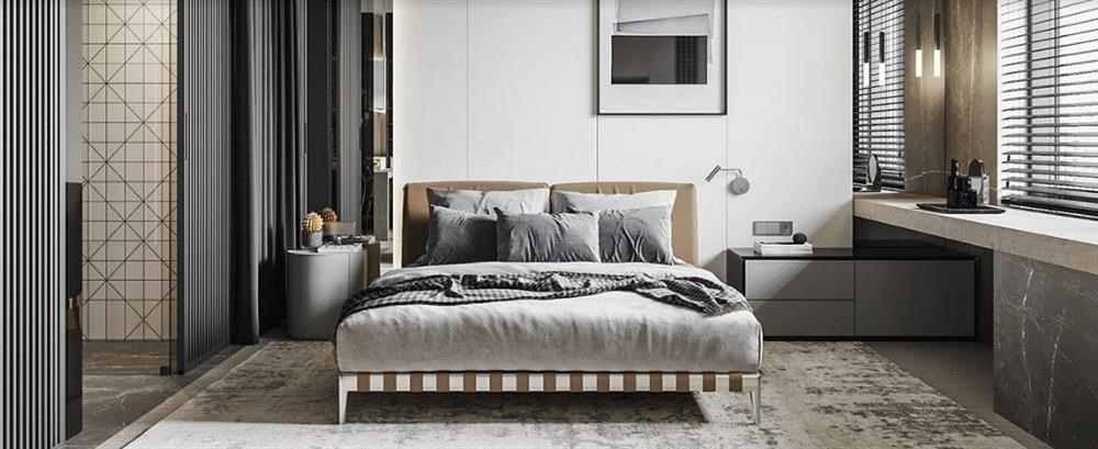 Hình ảnh của Thiết kế nội thất chung cư nhỏ theo phong cách boiserie cổ điển