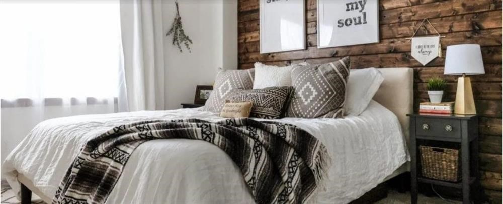 Hình ảnh của Thiết kế nội thất phòng ngủ mộc mạc và hiện đại