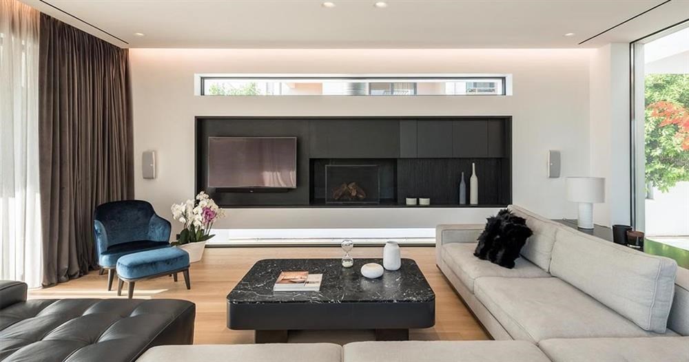 Hình ảnh của Cách bố trí nội thất và ánh sáng phòng khách