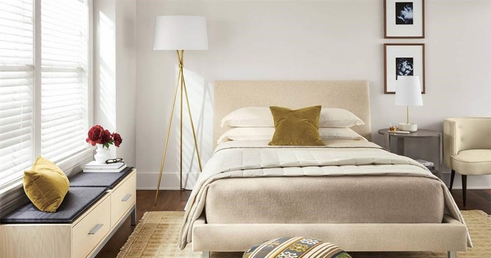 Hình ảnh của Cách bố trí nội thất và ánh sáng phòng ngủ