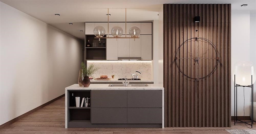 Hình ảnh của TOP 5 mẫu tủ bếp gỗ MDF Laminate được ưa chuộng nhất 2021