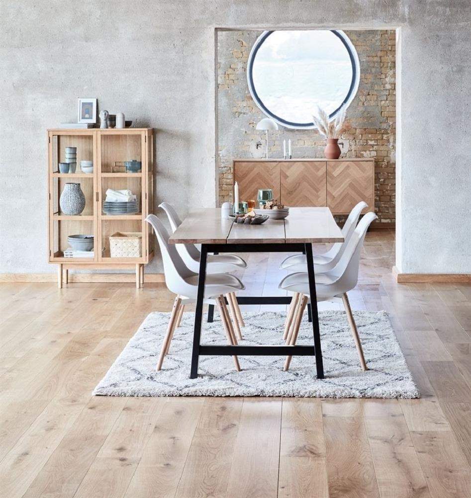 Sàn bếp gỗ công nghiệp tinh tế, hiện đại