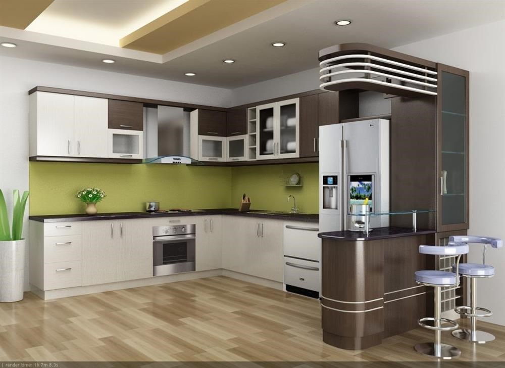 8 mẫu gạch ốp tường bếp cá tính, độc đáo