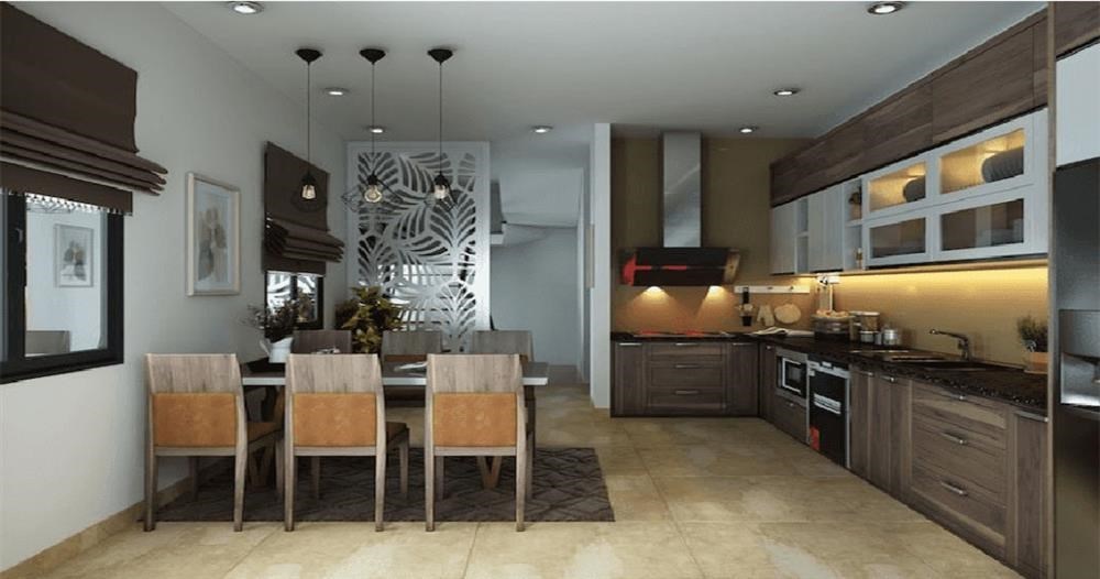 Mẫu nhà ống đơn giản mà tiện nghi