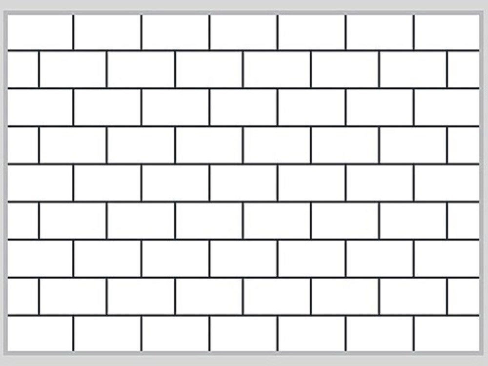 Mô hình lát gạch Small Format Brick Bond