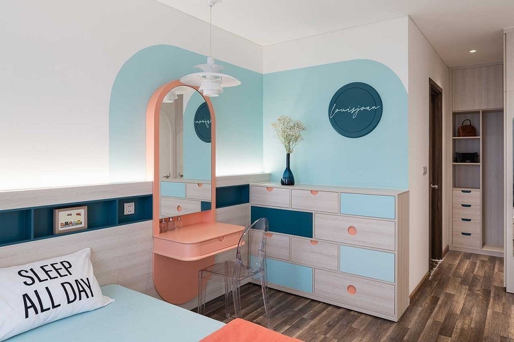 Thiết kế căn hộ 89m2 cho cặp vợ chồng yêu thích du lịch