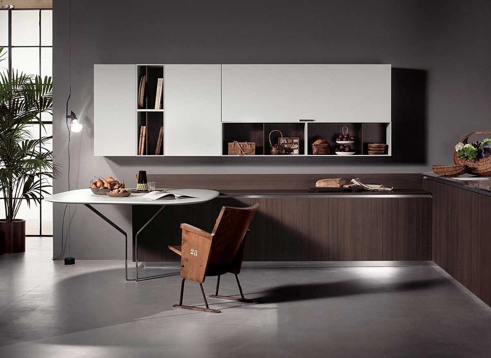 Tủ bếp gỗ công nghiệp đẹp