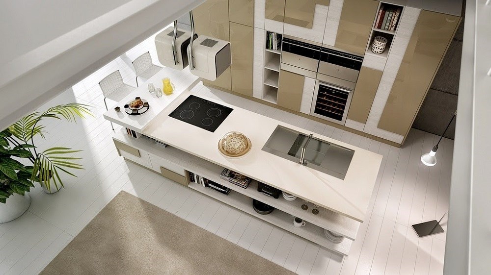 Thiết kế nhà bếp đầu tiên là sản phẩm sáng tạo của U6 Studio