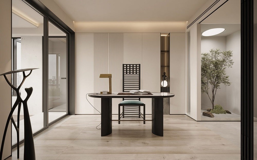 Không gian làm việc tràn đầy cảm hứng.