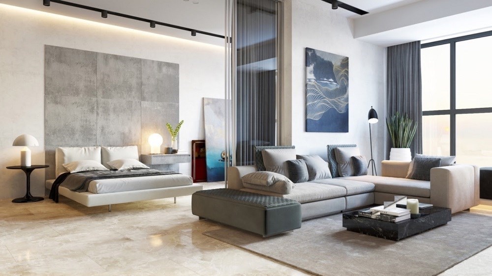 3 mẫu căn hộ Studio nhỏ, sang trọng