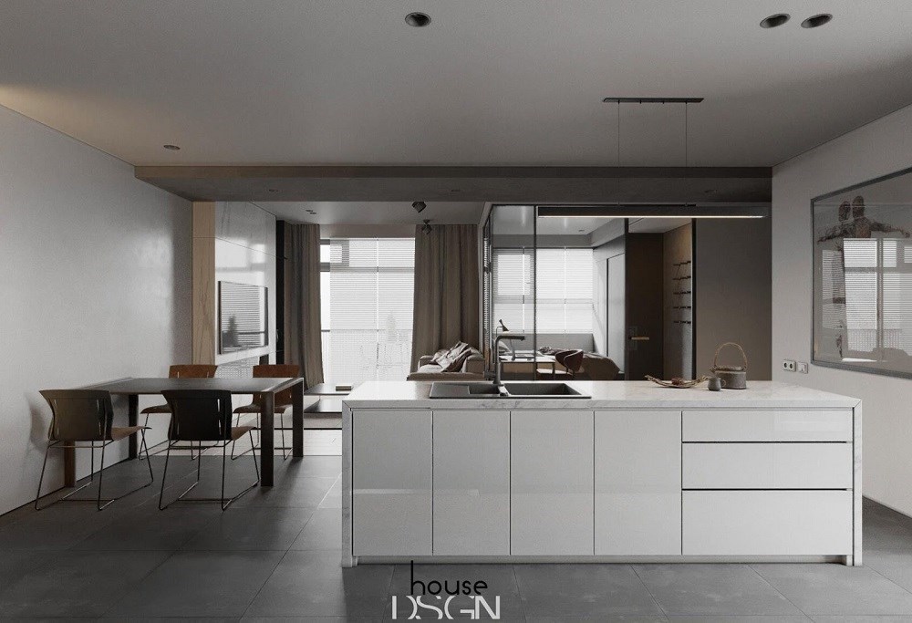 Nội thất đơn giản đầy đủ tiêu chí đẹp, gọn, tiện ích