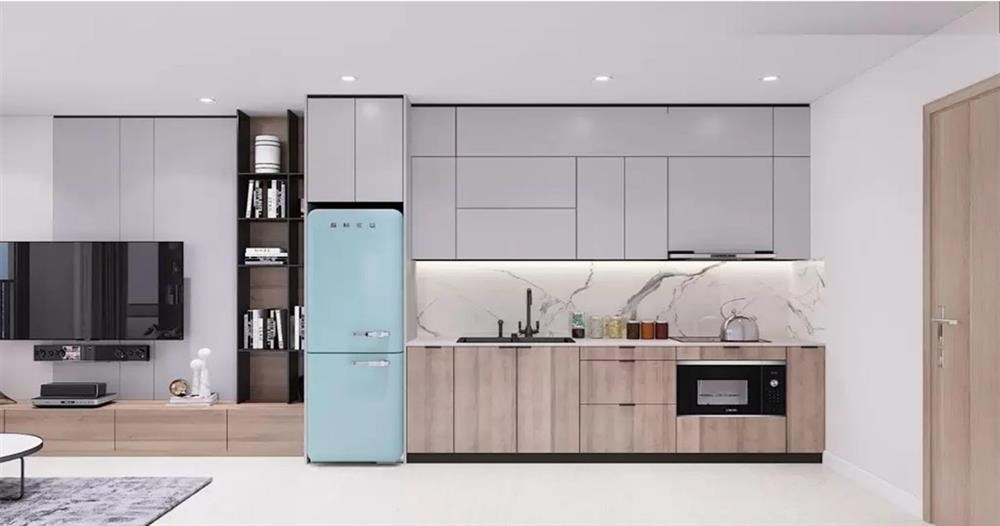 Mẫu tủ bếp đẹp cho nhà chung cư