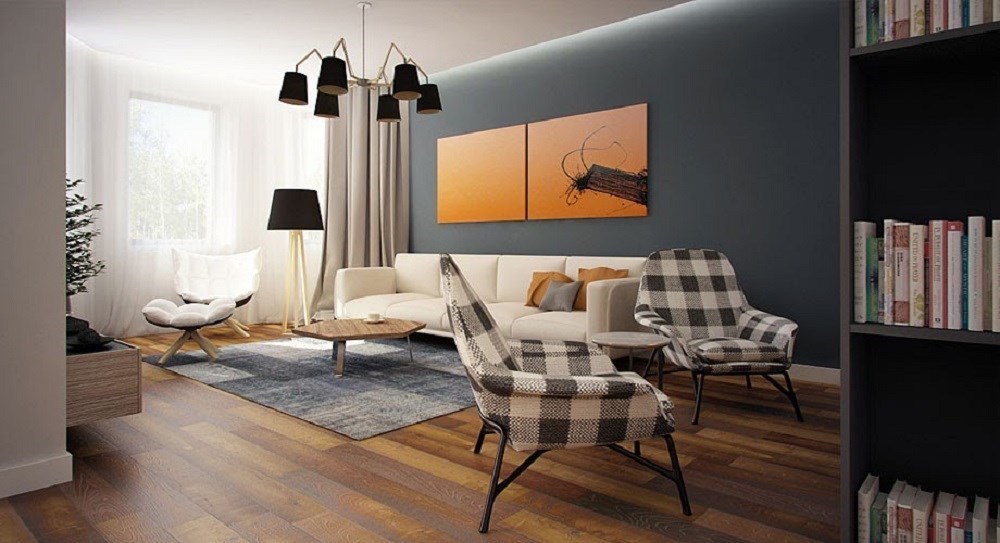 căn hộ chuyên nghiệp, sáng tạo, đậm chất Avant Garde