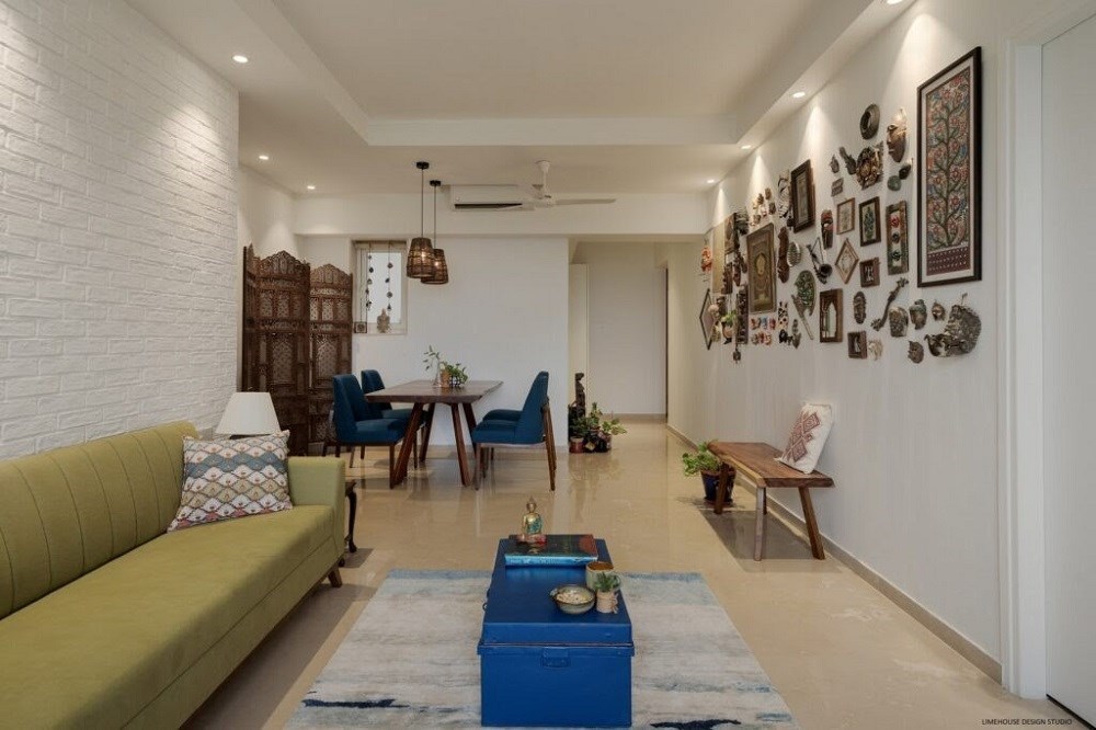 không gian sống ấm áp, gần gũi