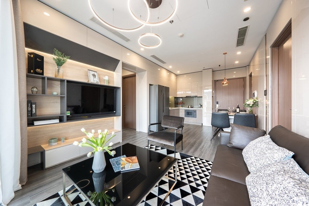 Nội thất chung cư 3 phòng ngủ Vinhomes Ocean Park