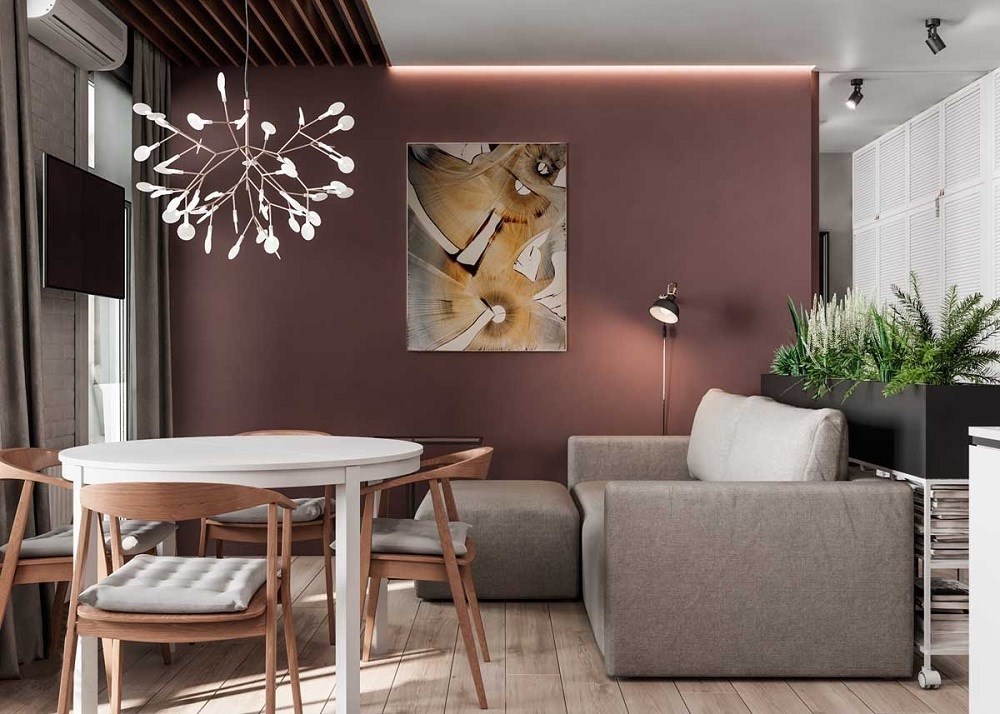 3 thiết kế nội thất chung cư hiện đại dưới 50m2