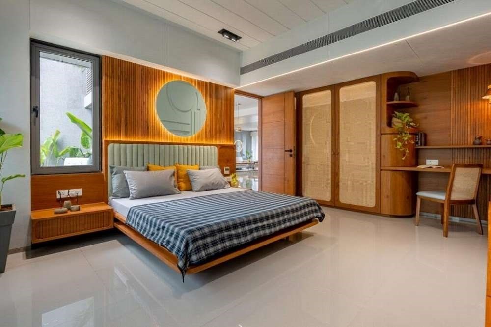 Sử dụng nội thất bằng gỗ mang lại sự ấm áp