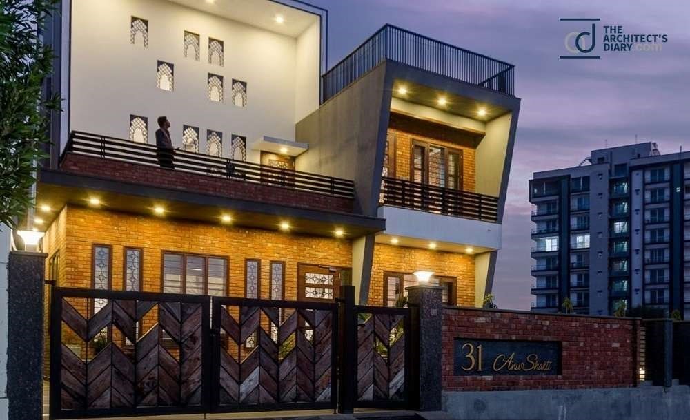 Nội thất biệt thự với kiến trúc phức tạp