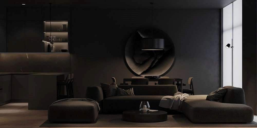 Khác biệt với nội thất chung cư tối màu