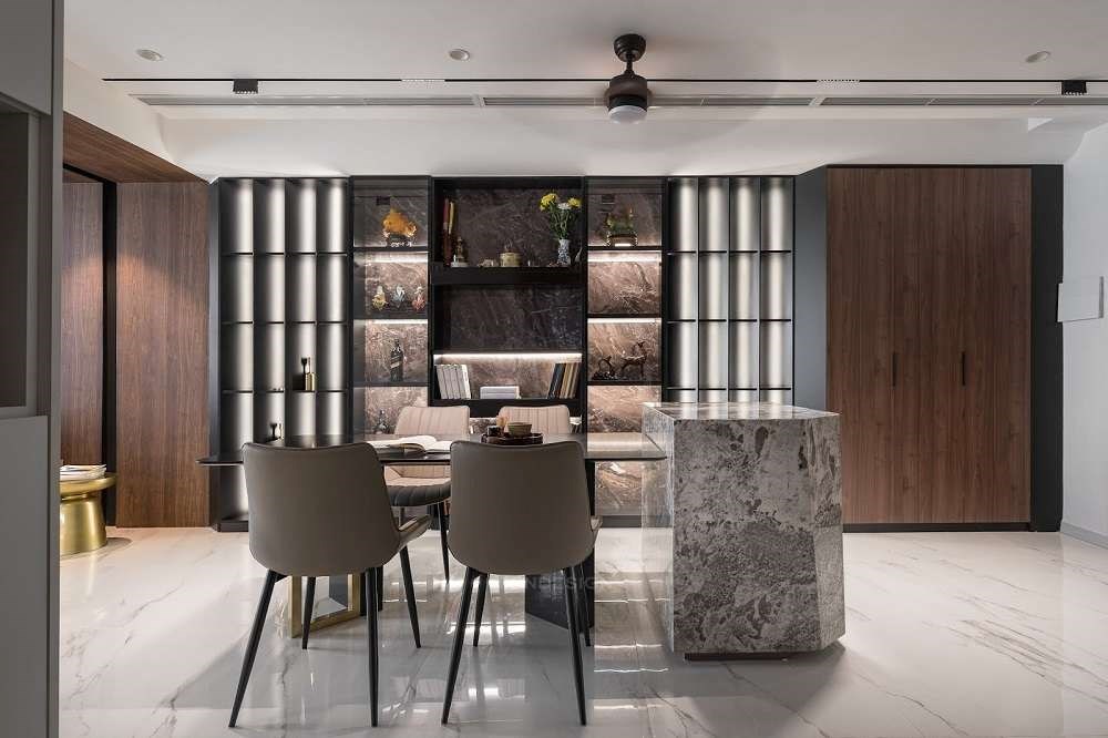 hệ thống tủ rượu sang trọng