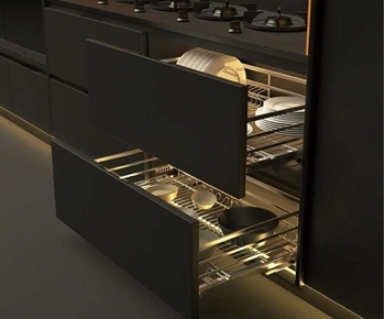 Hình ảnh nhóm sản phẩm Giới thiệu phụ kiện tủ bếp thông minh