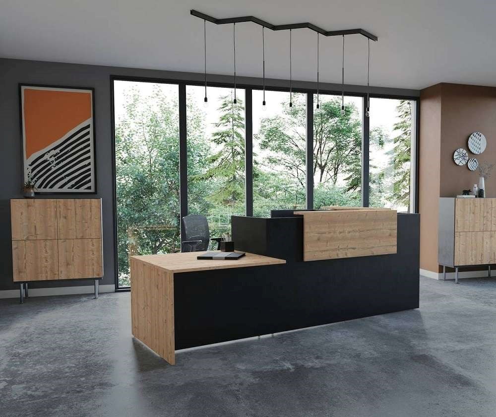 Quầy lễ tân được thiết kế độc lập