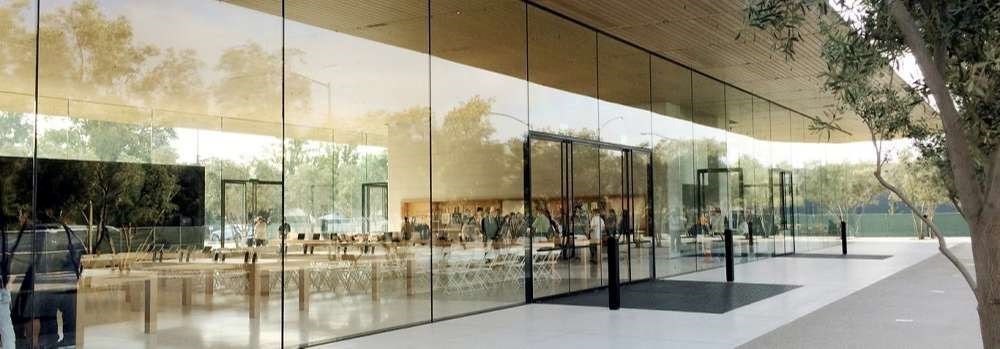 Apple park visitor center & reception building