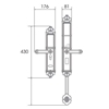 Hình ảnh của Khóa cửa điện tử Demax SL821 AC