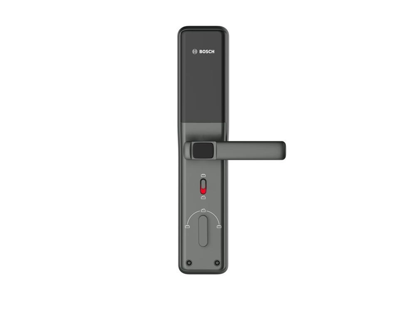 Hình ảnh của Khóa cửa điện tử Bosch ID-30BKB màu xám đen