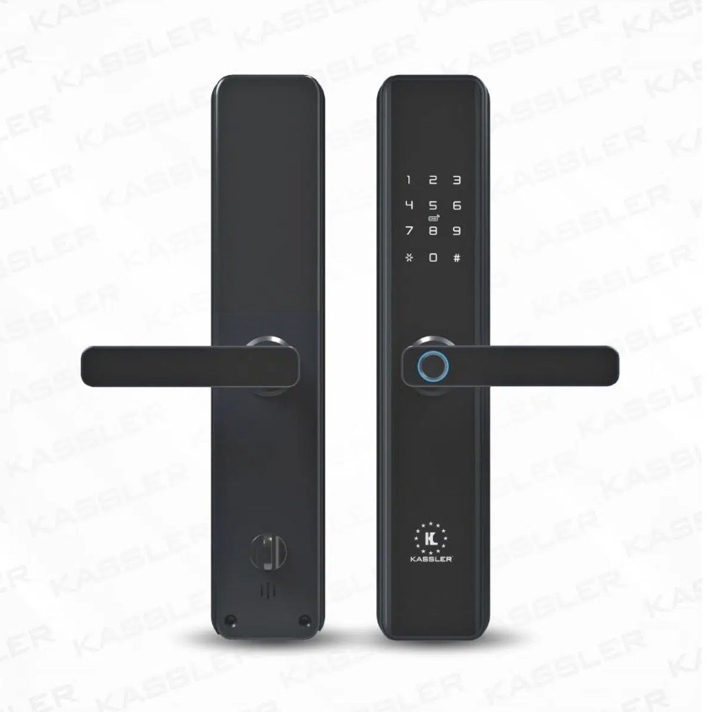 Hình ảnh của Khóa cửa vân tay Kassler KL-669 BLACK APP (MÀU ĐEN)