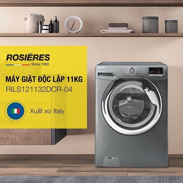 Máy giặt Rosieres 11kg RILS121132DCR-04