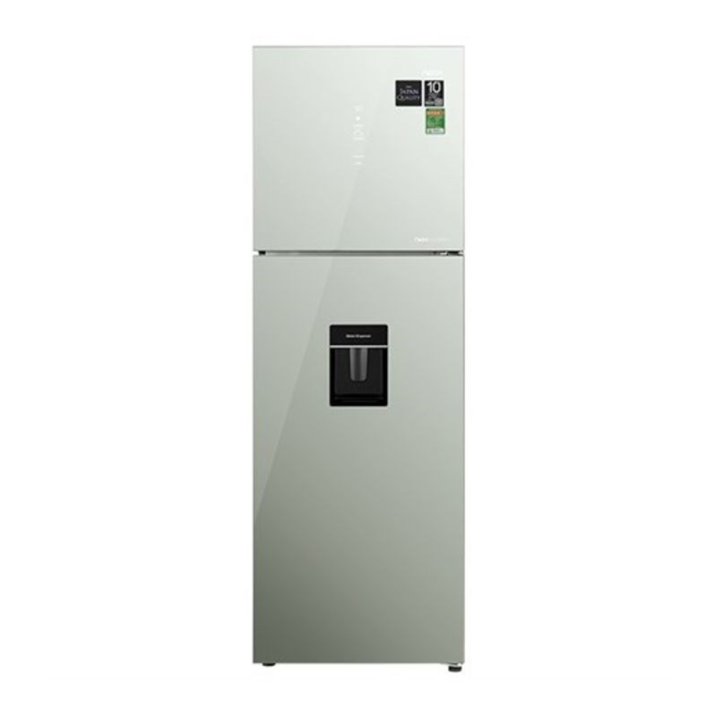 Tủ lạnh 2 cánh ngăn đá trên Inverter 347 lít Aqua AQR-T390FA(WGM)