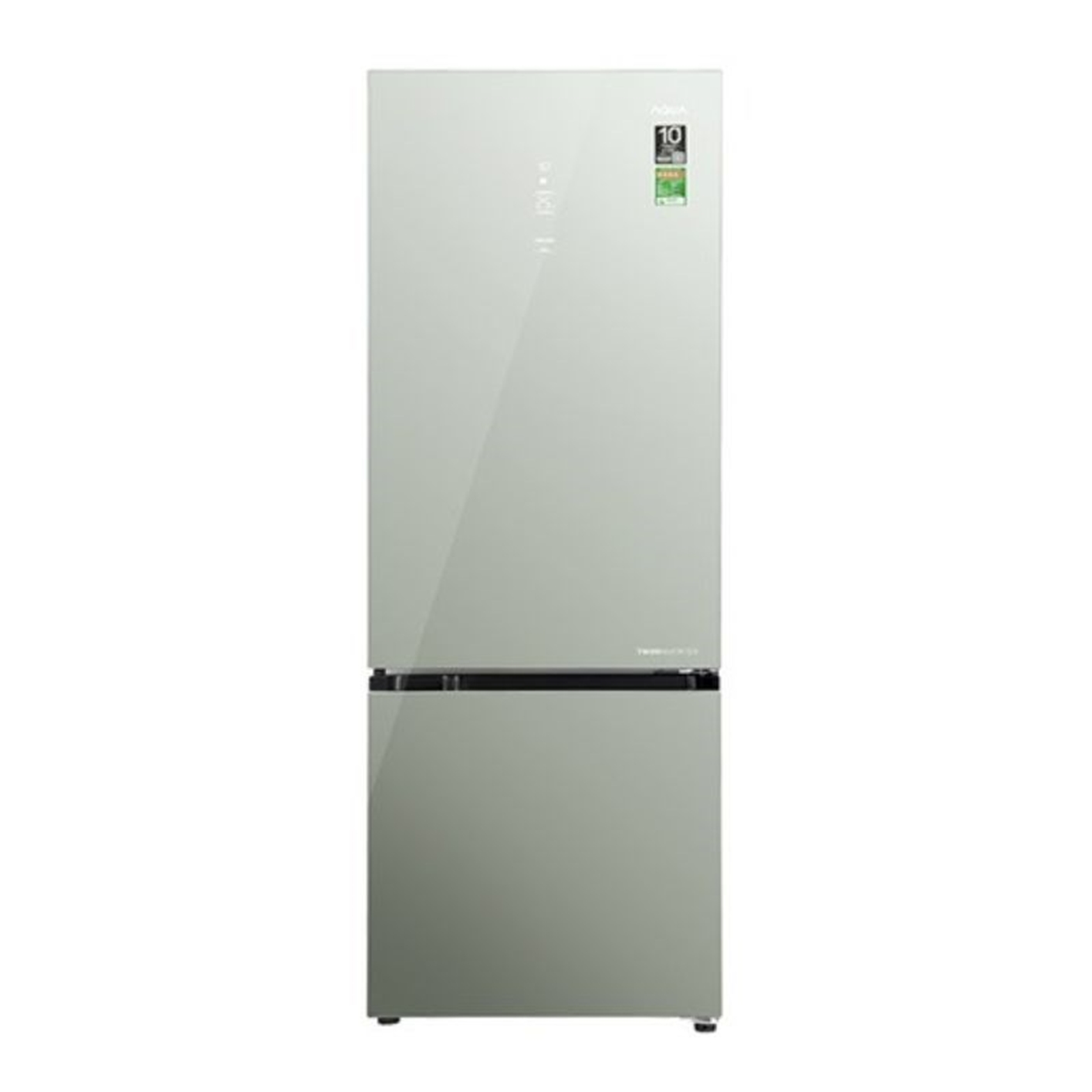 Hình ảnh của Tủ lạnh 2 cánh ngăn đá dưới Inverter 324 lít Aqua AQR-B380MA(GM)