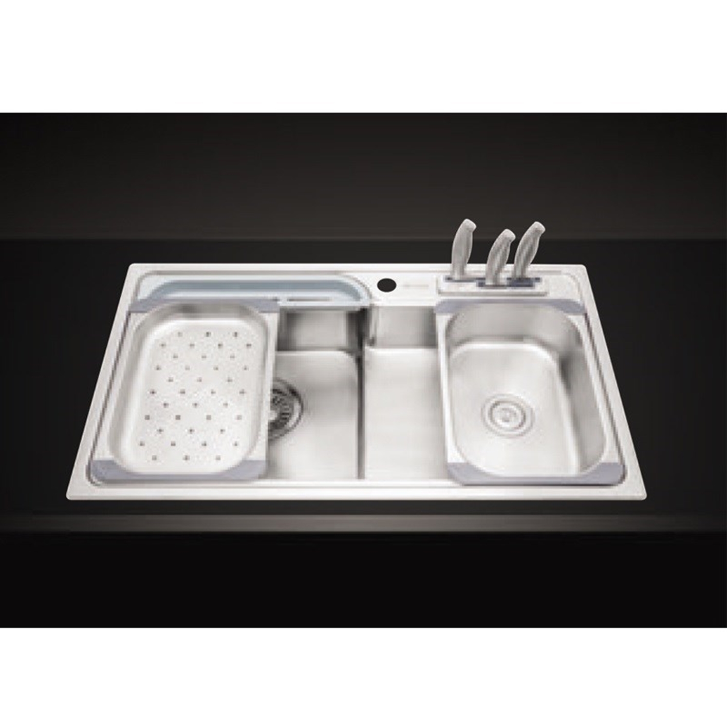 Hình ảnh của Chậu rửa chén bát thủ công Malloca MS 1028D