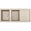 Hình ảnh của Chậu rửa chén bát bằng đá Granite Malloca màu kem BIANCO G-50062